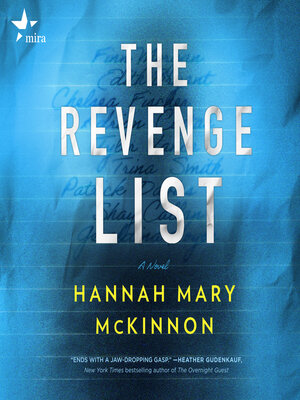 The Revenge List - Audiobook
